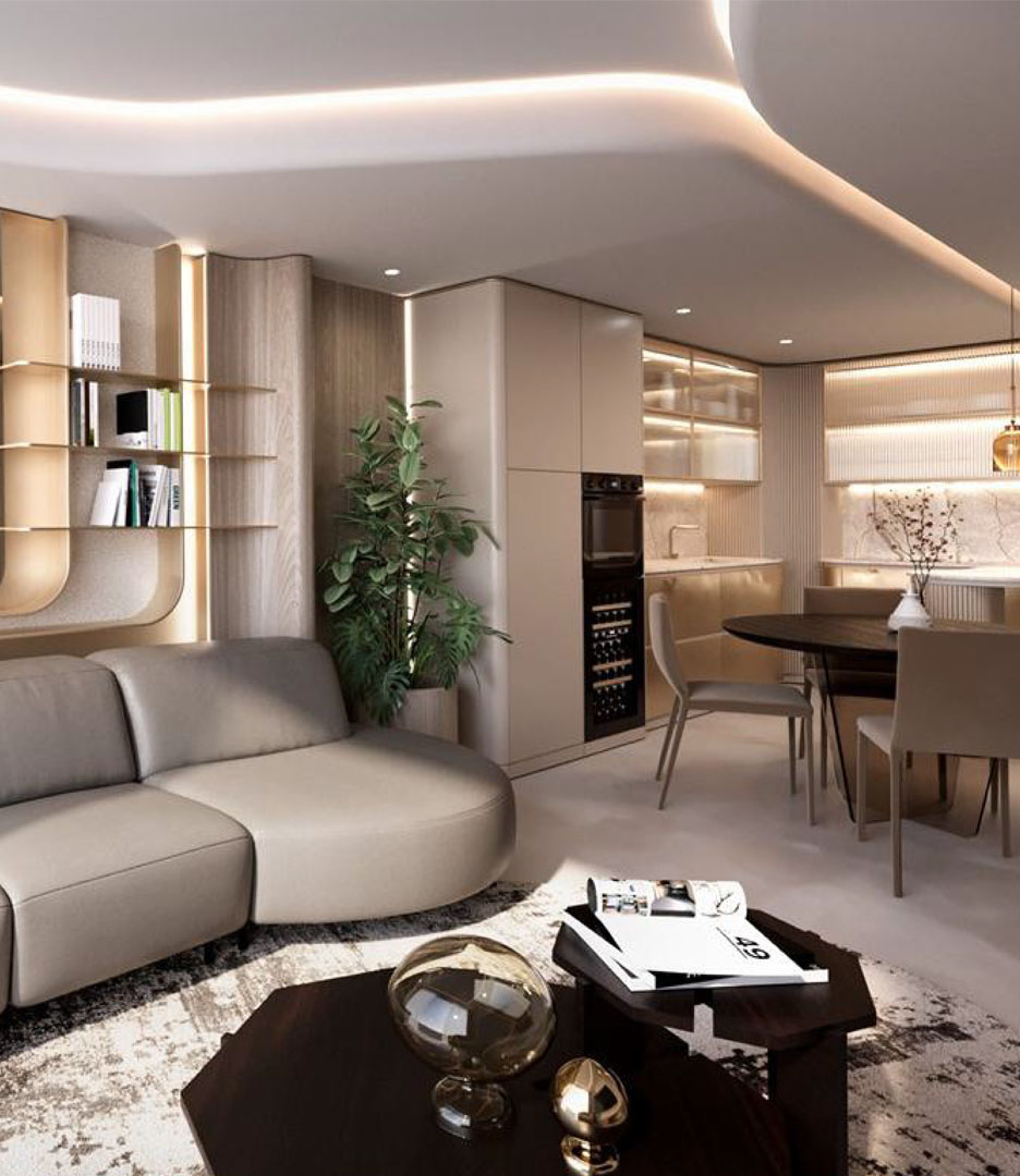 Lounge area