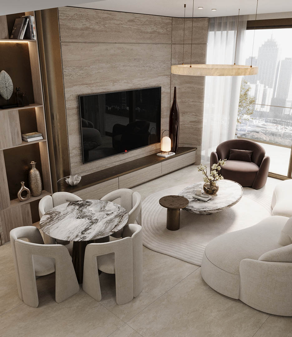 Lounge area